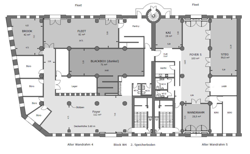 Dialoghaus-Grundriss 2ter Boden-Eventflächen-Räume